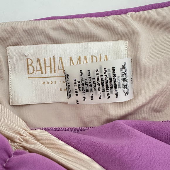 Bahia Maria Mia Mini Dress Small Orchid Lilac Hot Girl Night Out Glam Statement - Picture 12 of 13